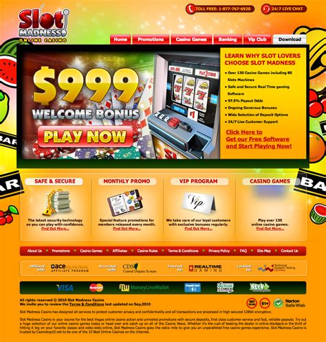 slot madness mobile casino The Slot Madness game selection is typical for RTG casinos and varied enough to satisfy most players